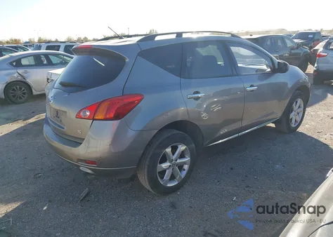 2009 Nissan Murano S из США, поврежденный, VIN JN8AZ18U49W103329